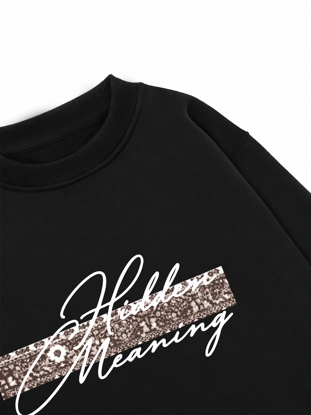 Áo Sweater Nỉ Hai Da Hidden Meaning