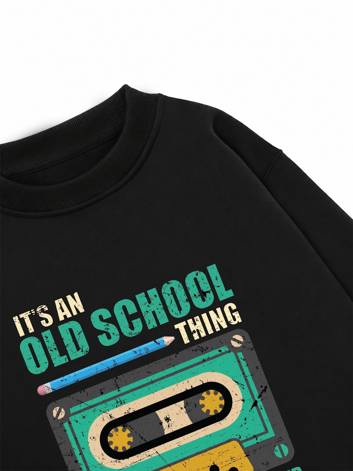 Áo Sweater Nỉ Hai Da Its An Old School