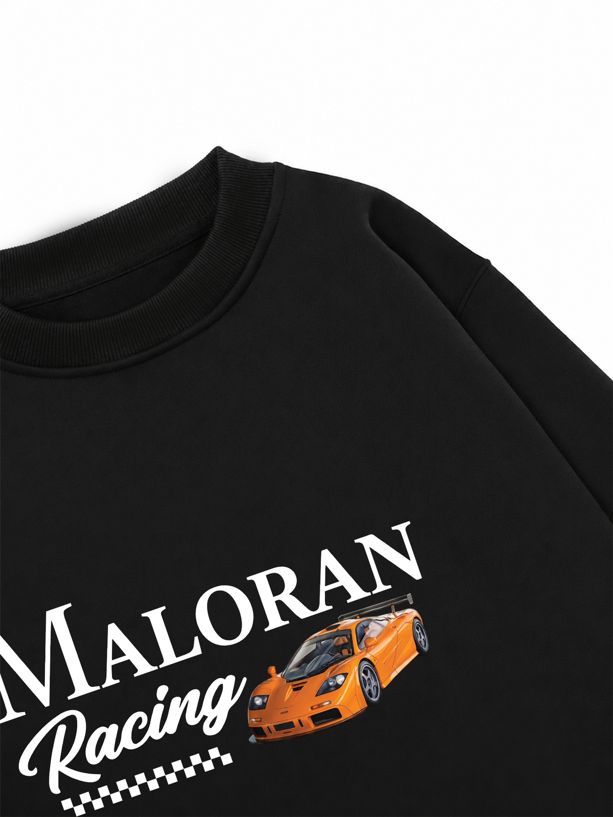 Áo Sweater Nỉ Hai Da Car Maloran Racing