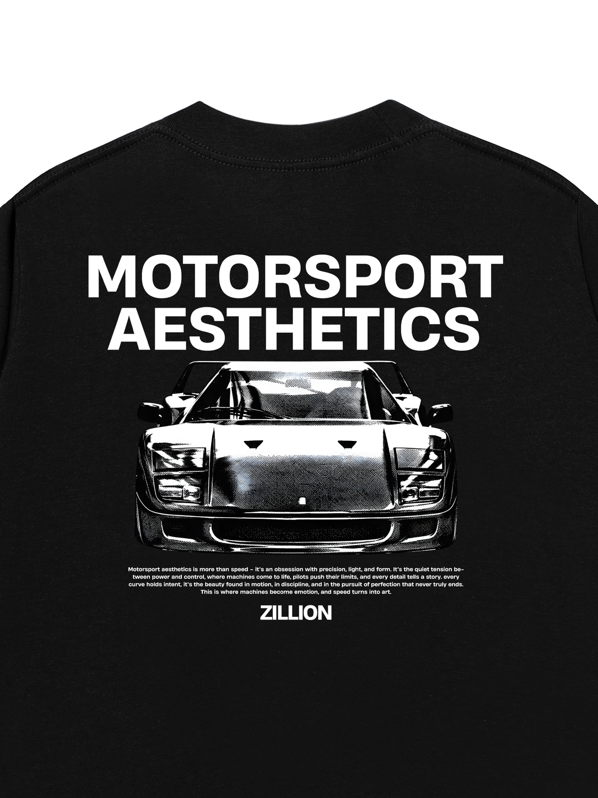 Áo Thun Relaxed Fit Motorsport Aesthetics