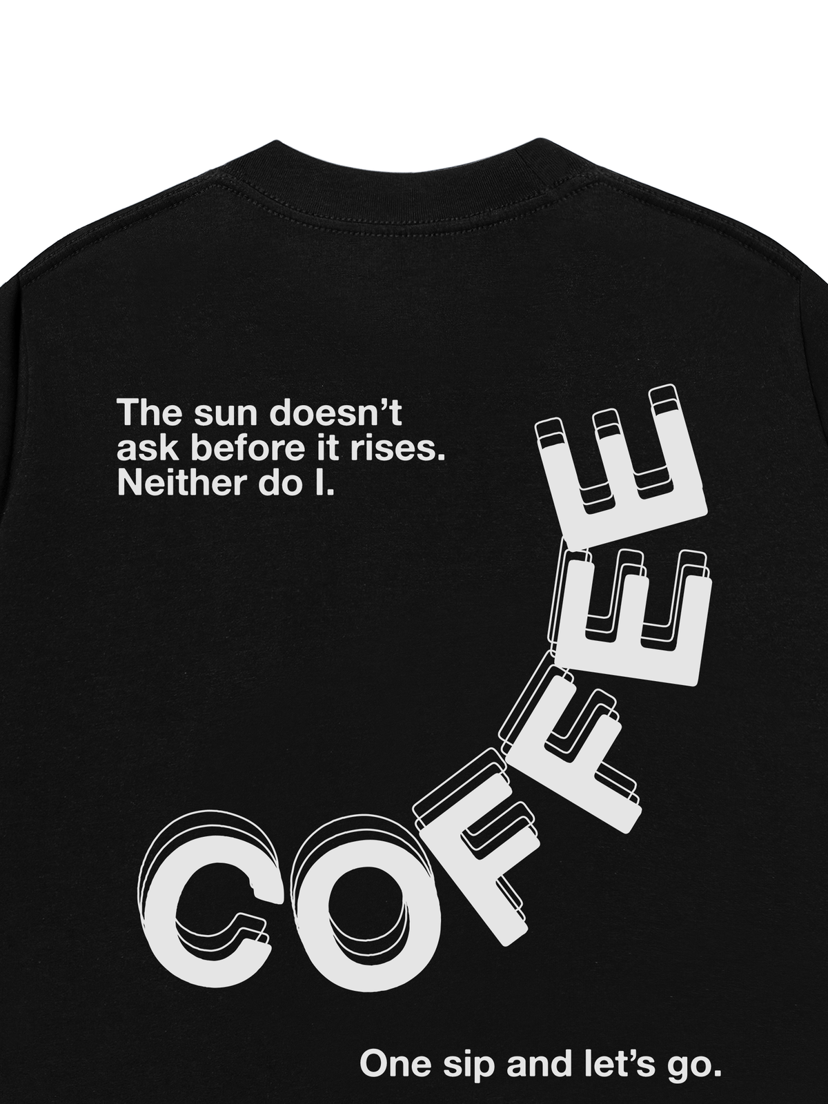 Áo Thun Relaxed Fit Coffee Lover Club