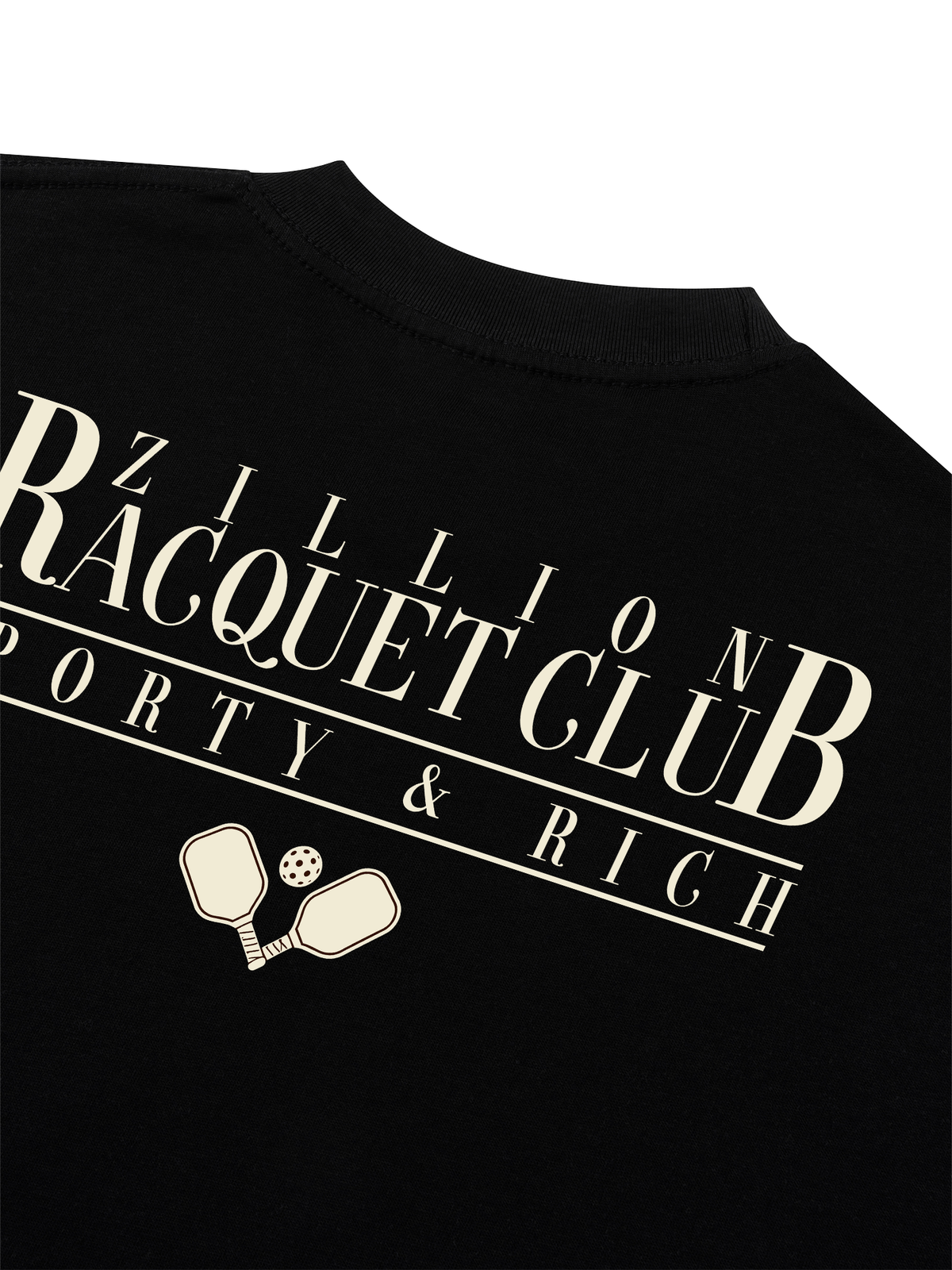 Áo Thun Boxy Racquet Club