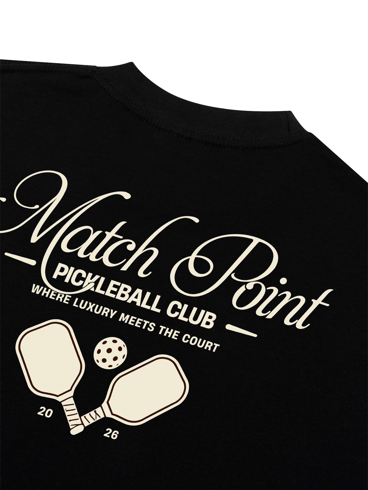 Áo Thun Boxy Match Point
