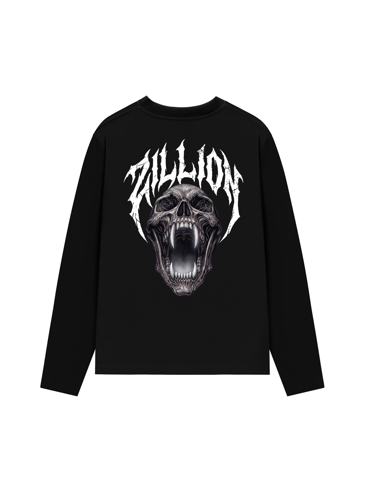 Áo Thun Dài Tay Zillion Skull