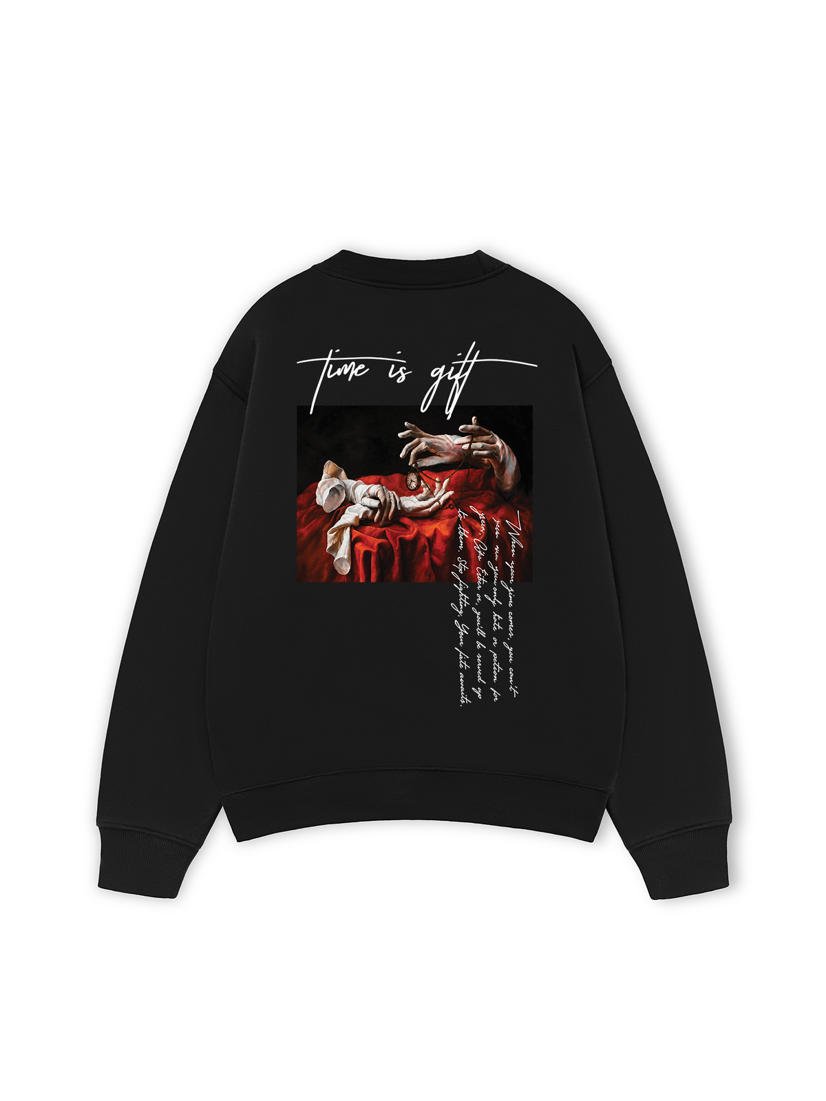 Áo Sweater Nỉ Hai Da Time To Gift