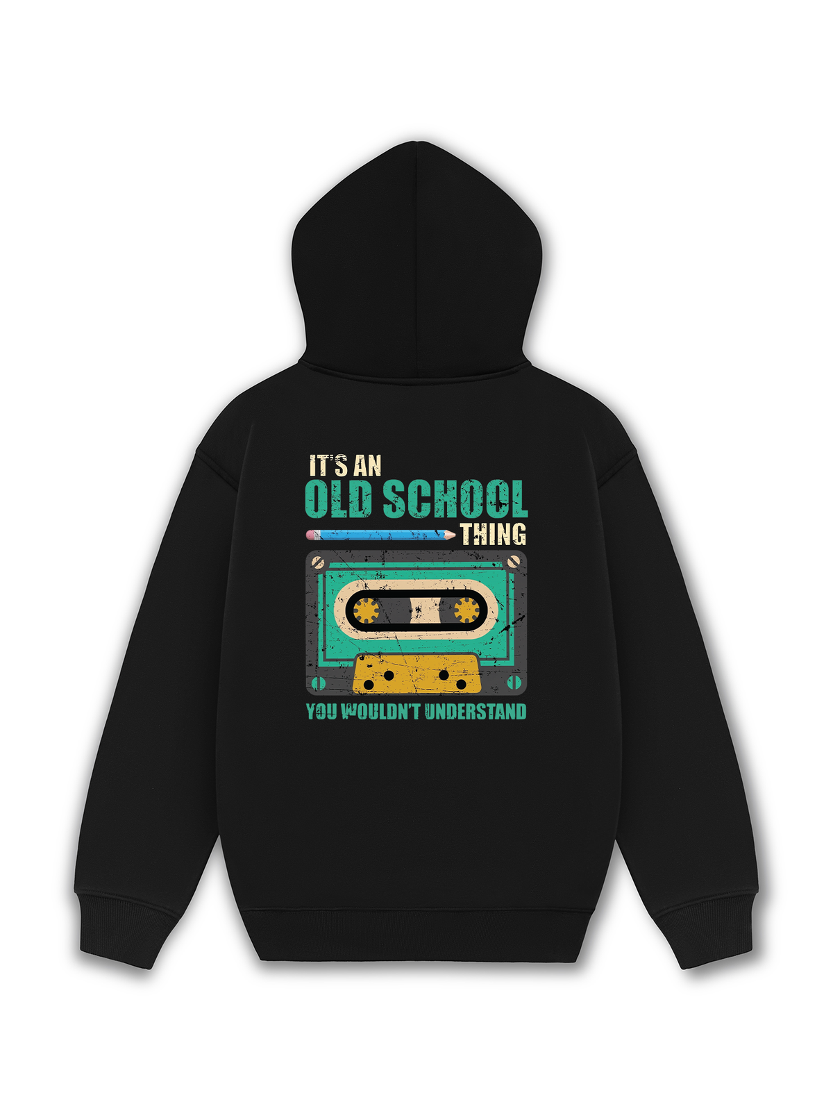 Áo Hoodie Nỉ Hai Da Its An Old School
