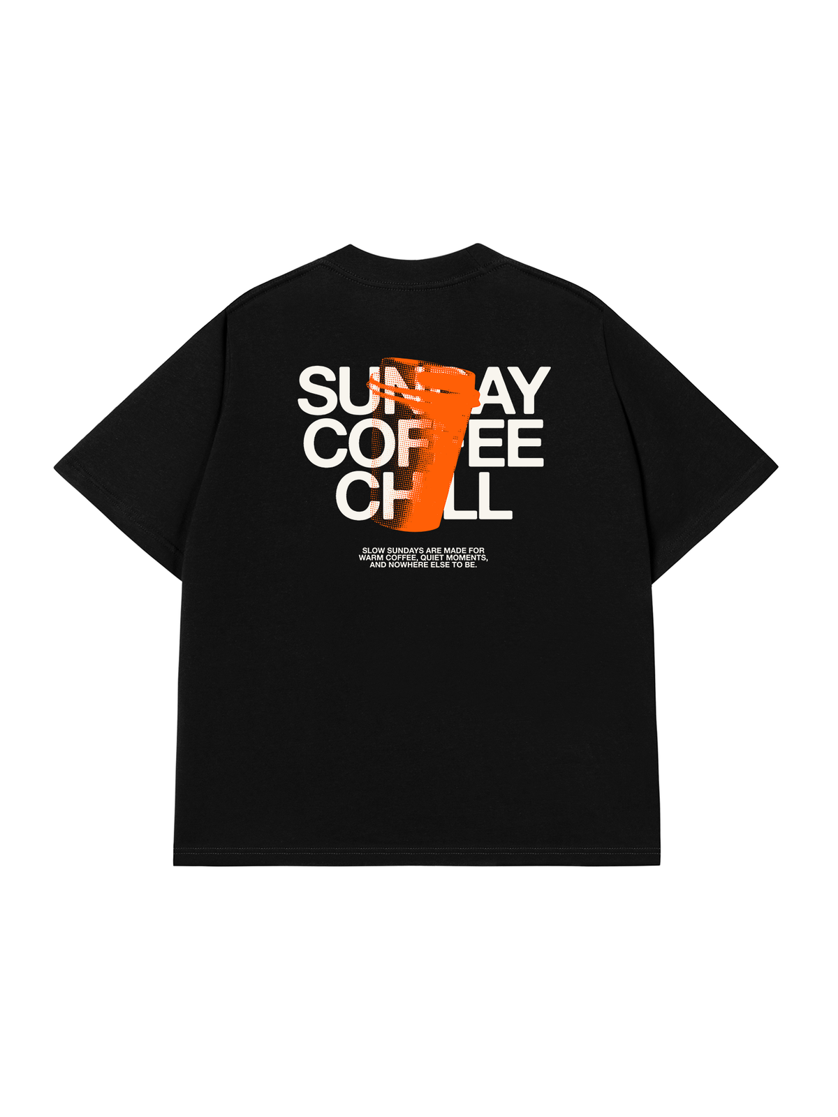 Áo Thun Relaxed Fit Sunday Coffee Chill