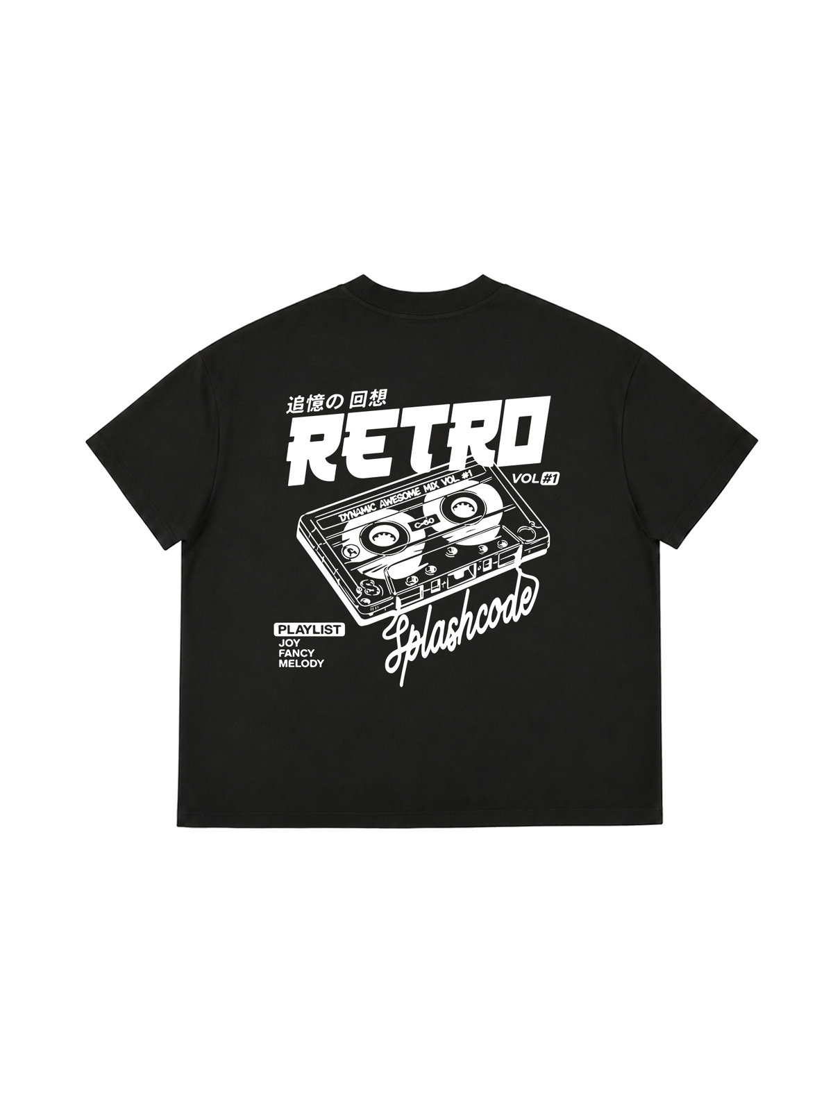 Áo Thun Boxy Retro