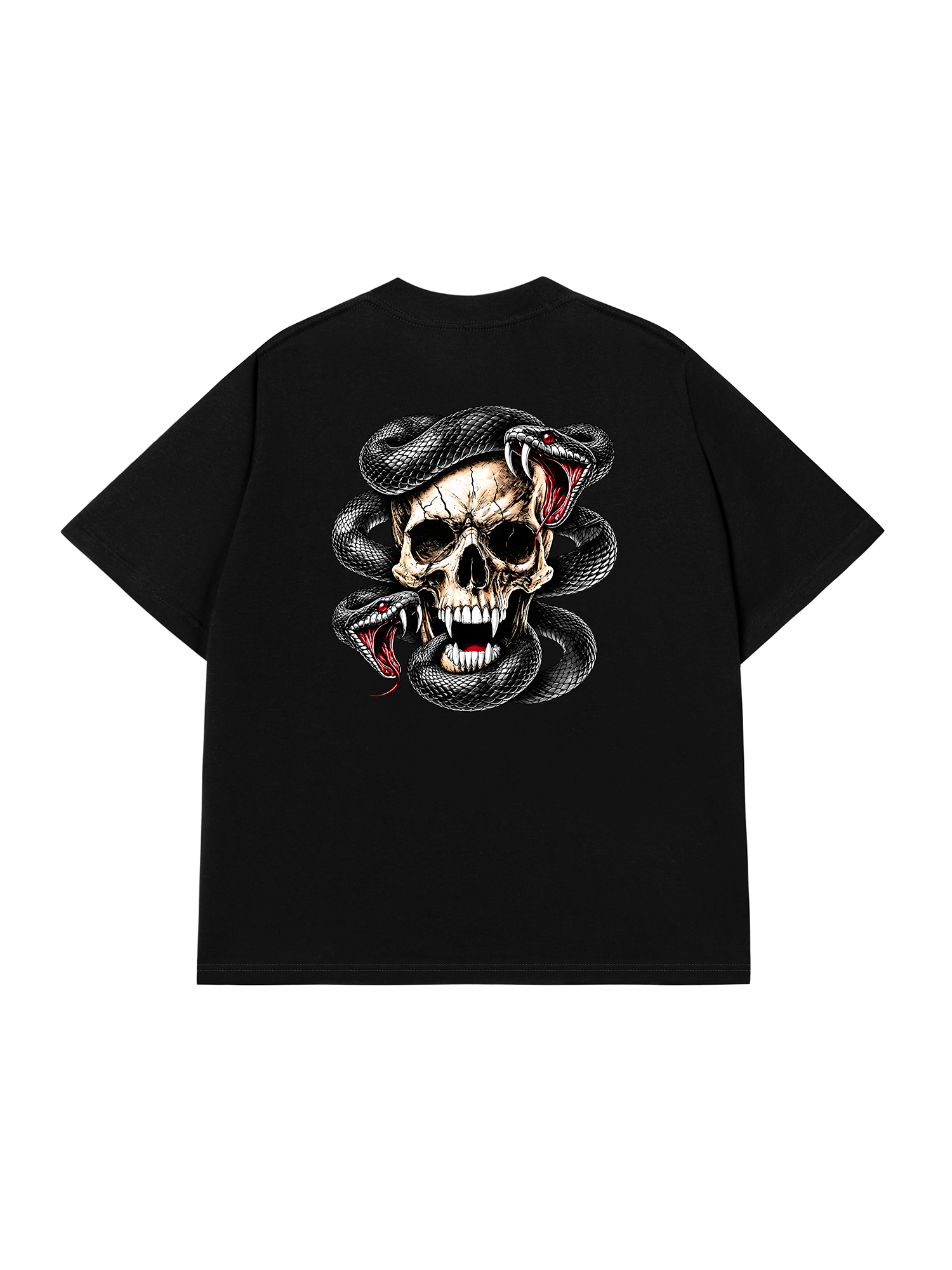 Áo Thun Relaxed Fit Viper Skull