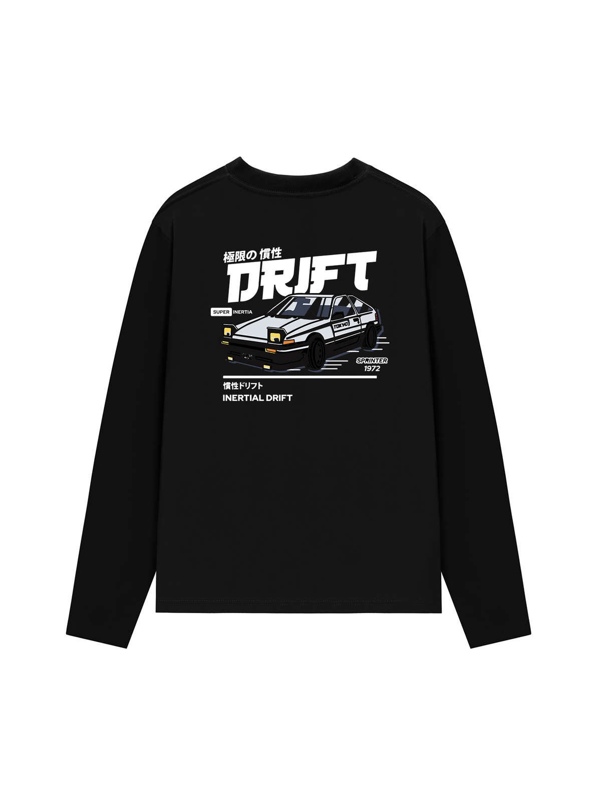 Áo Thun Dài Tay Car Drift