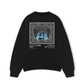 Áo Sweater Nỉ Hai Da  Hidden Meaning Zillion Black Blue Bandana