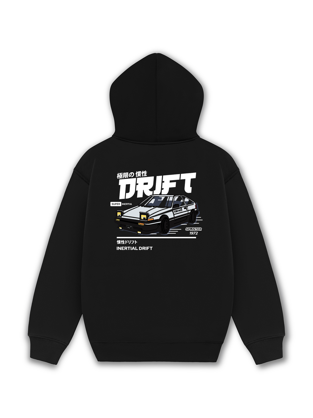 Áo Hoodie Nỉ Hai Da Car Drift