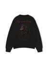 Áo Sweater Nỉ Hai Da Wolf