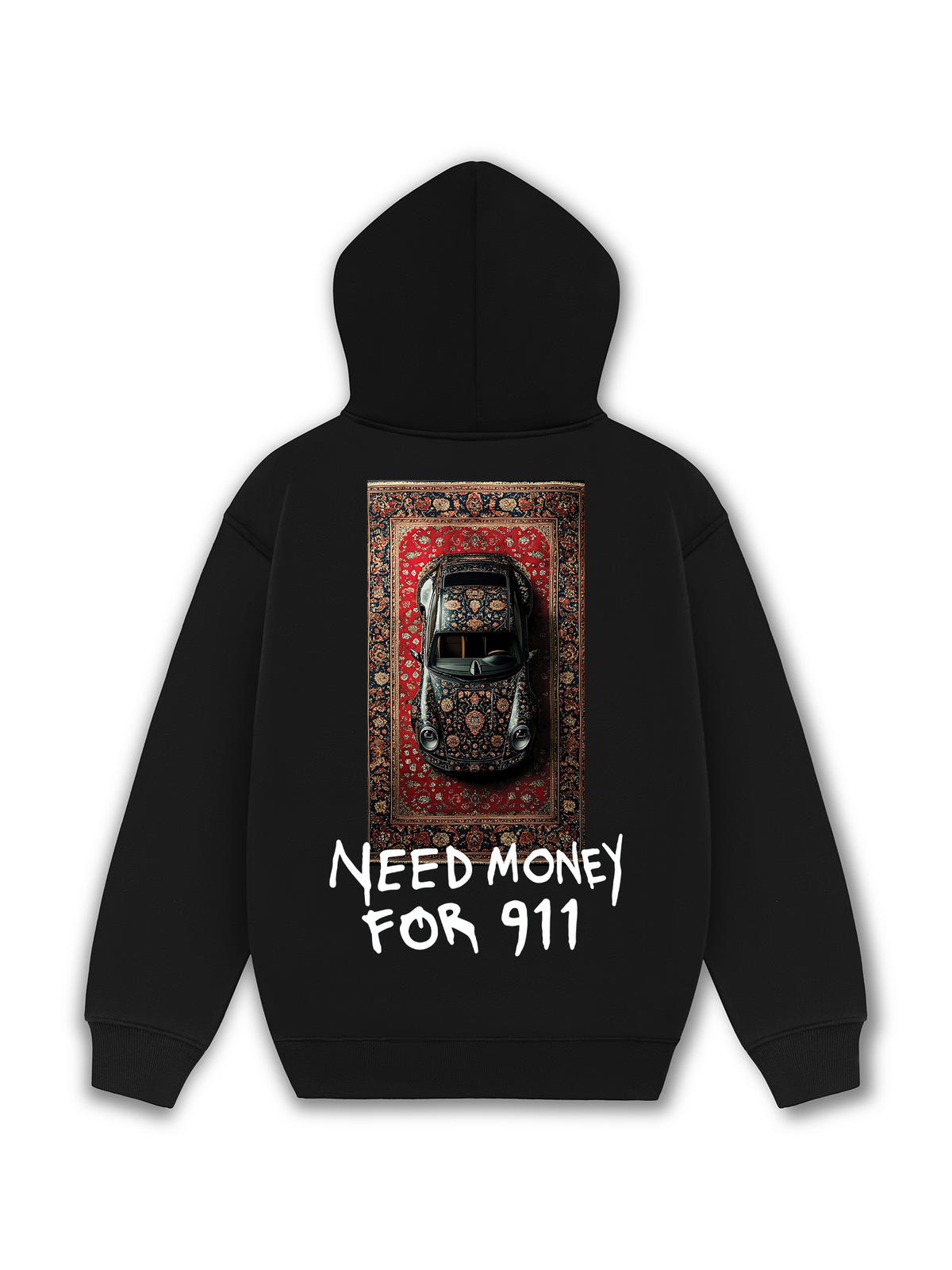Áo Hoodie Nỉ Hai Da Need Money For 911