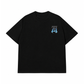 Áo Thun Relaxed Fit Hidden Meaning Zillion Black Blue Bandana