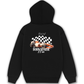 Áo Hoodie Nỉ Hai Da Car Born To Risk Win