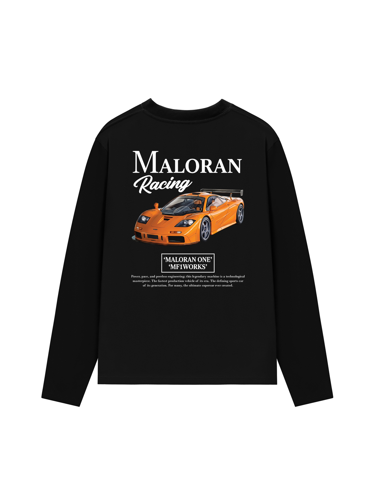 Áo Thun Dài Tay Car Maloran Racing