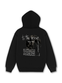 Áo Hoodie Nỉ Hai Da To The Moon