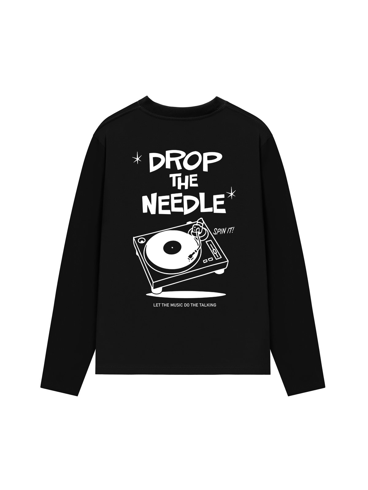 Áo Thun Dài Tay Drop The Needle