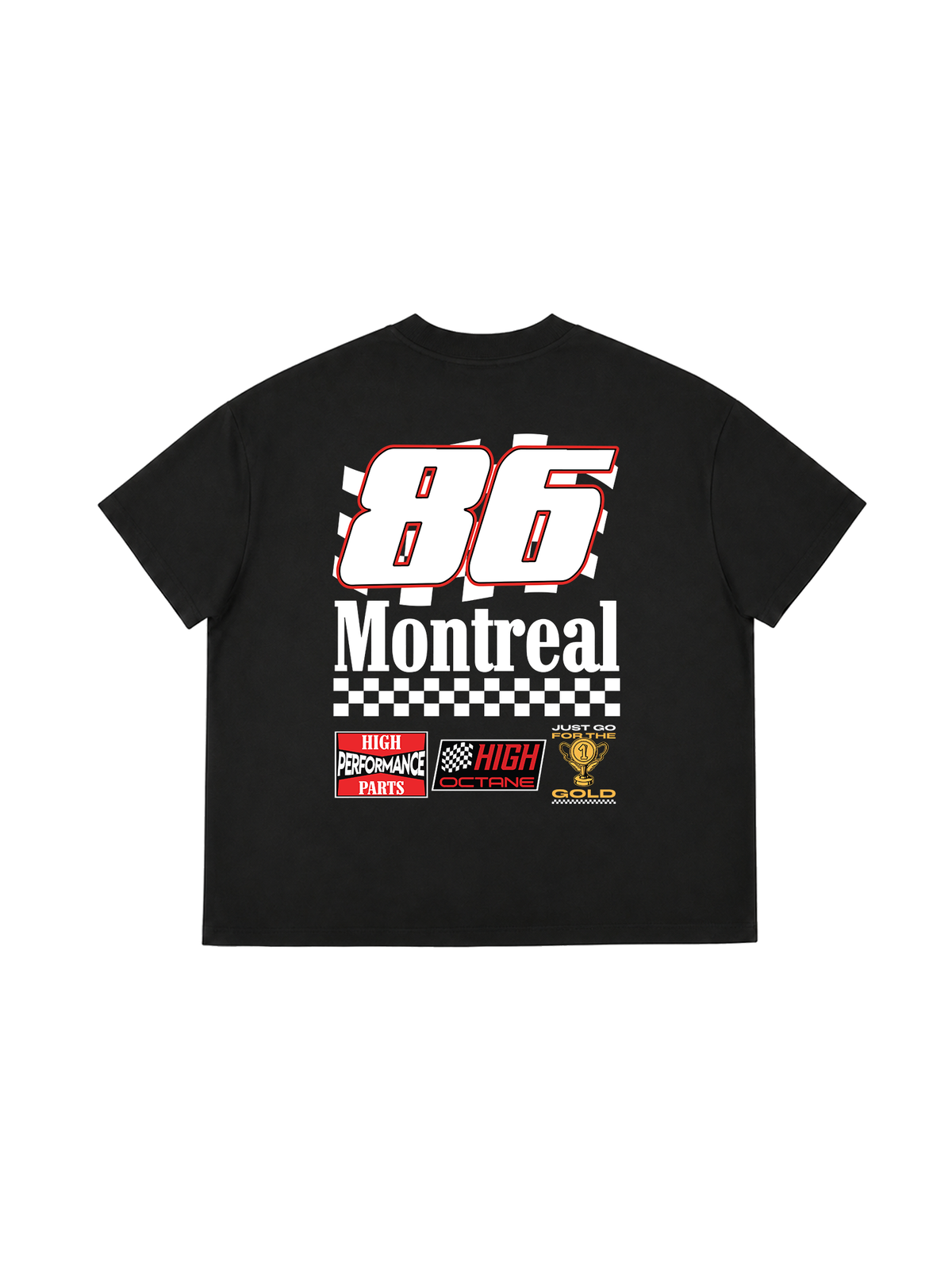 Áo Thun Boxy Car 86 Montreal