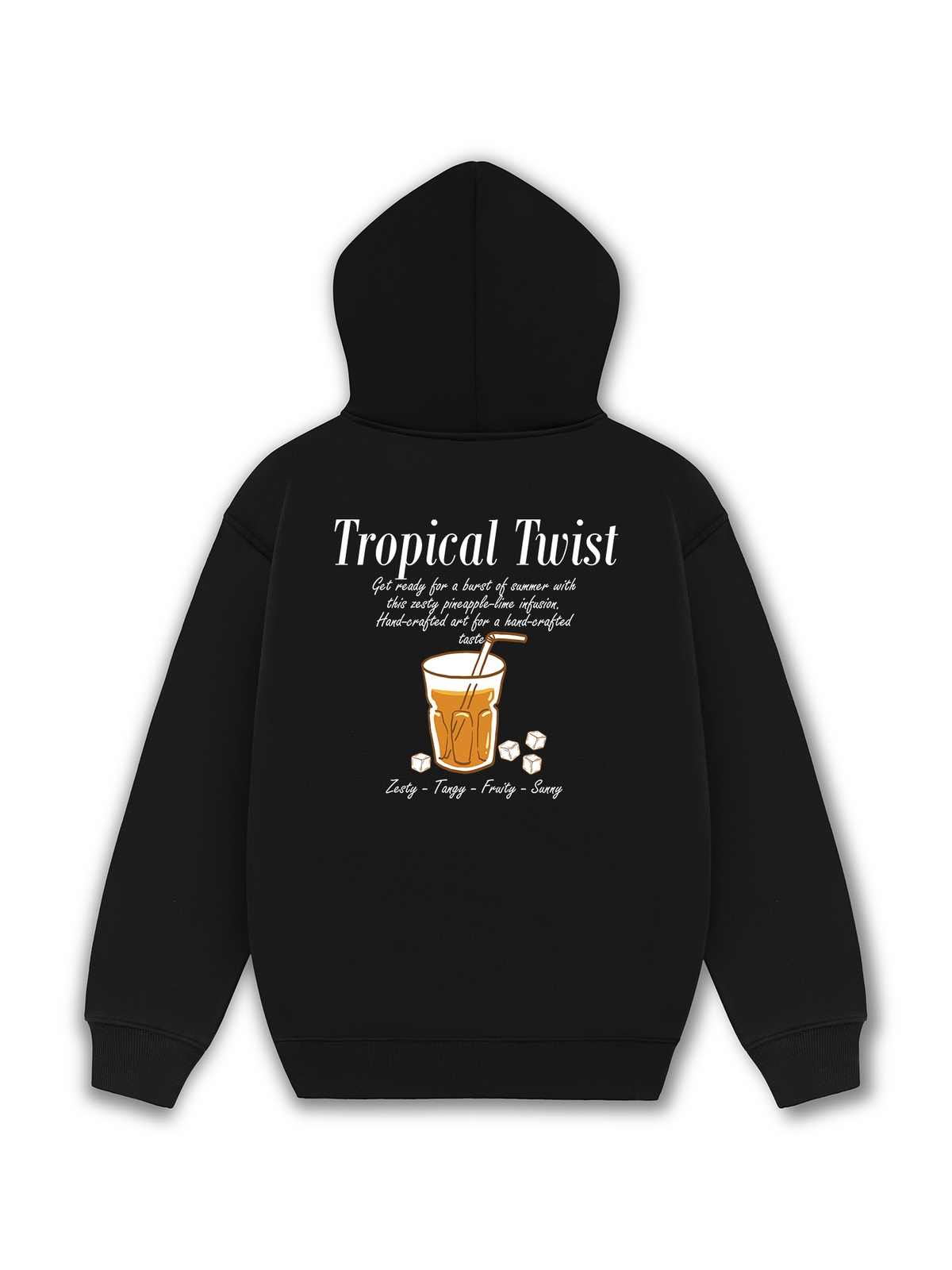 Áo Hoodie Nỉ Hai Da Tropical Twist