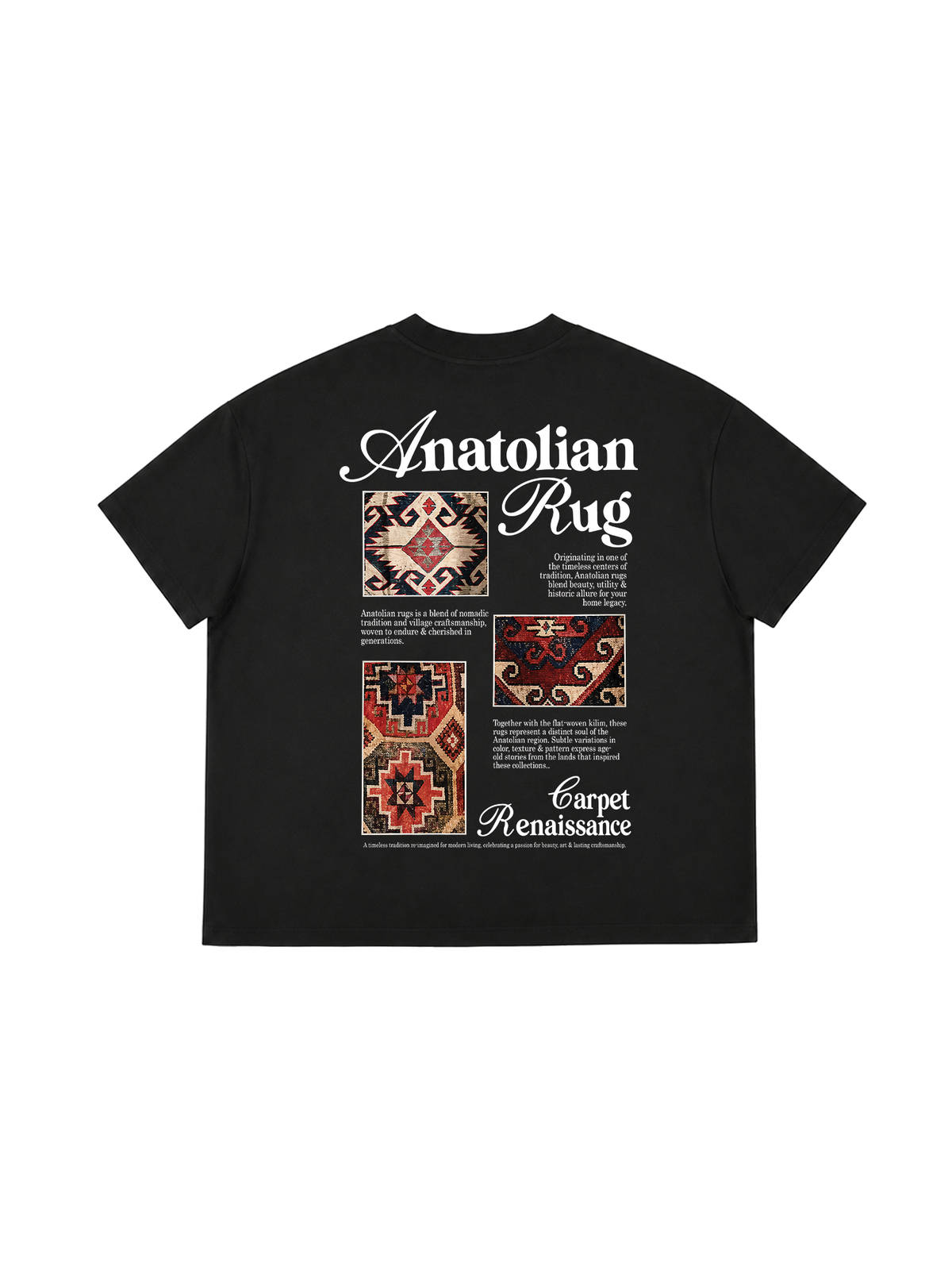 Áo Thun Boxy Anatolian Rug