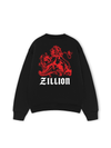 Áo Sweater Nỉ Hai Da Hidden Meaning Red Dragon