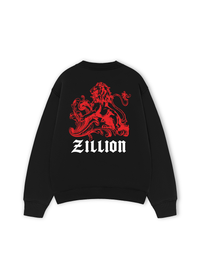 Áo Sweater Nỉ Hai Da Hidden Meaning Red Dragon
