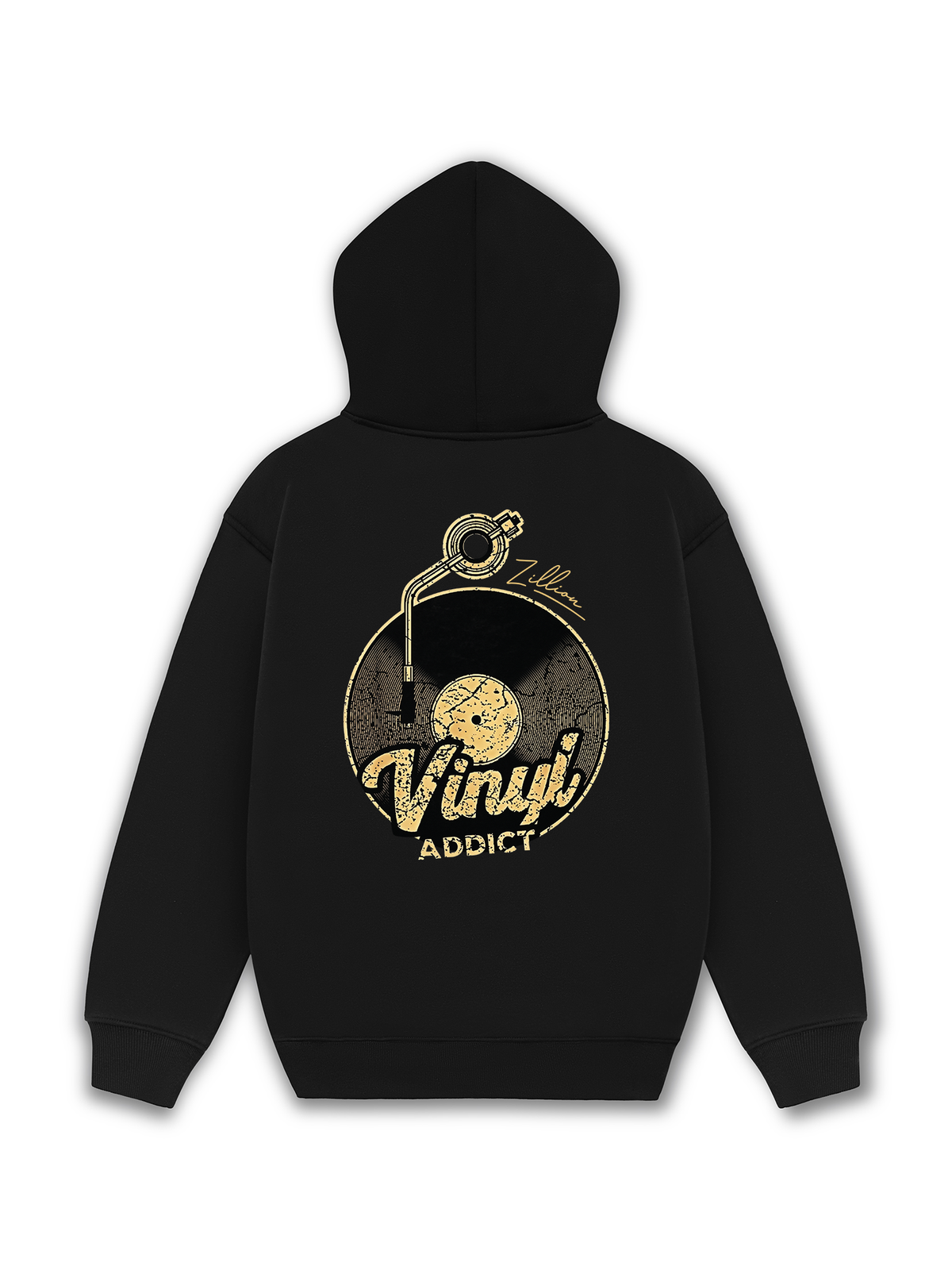 Áo Hoodie Nỉ Hai Da Zillion Vinyl