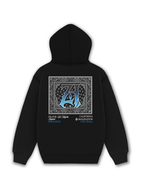 Áo Hoodie Nỉ Hai Da Hidden Meaning Zillion Black Blue Bandana