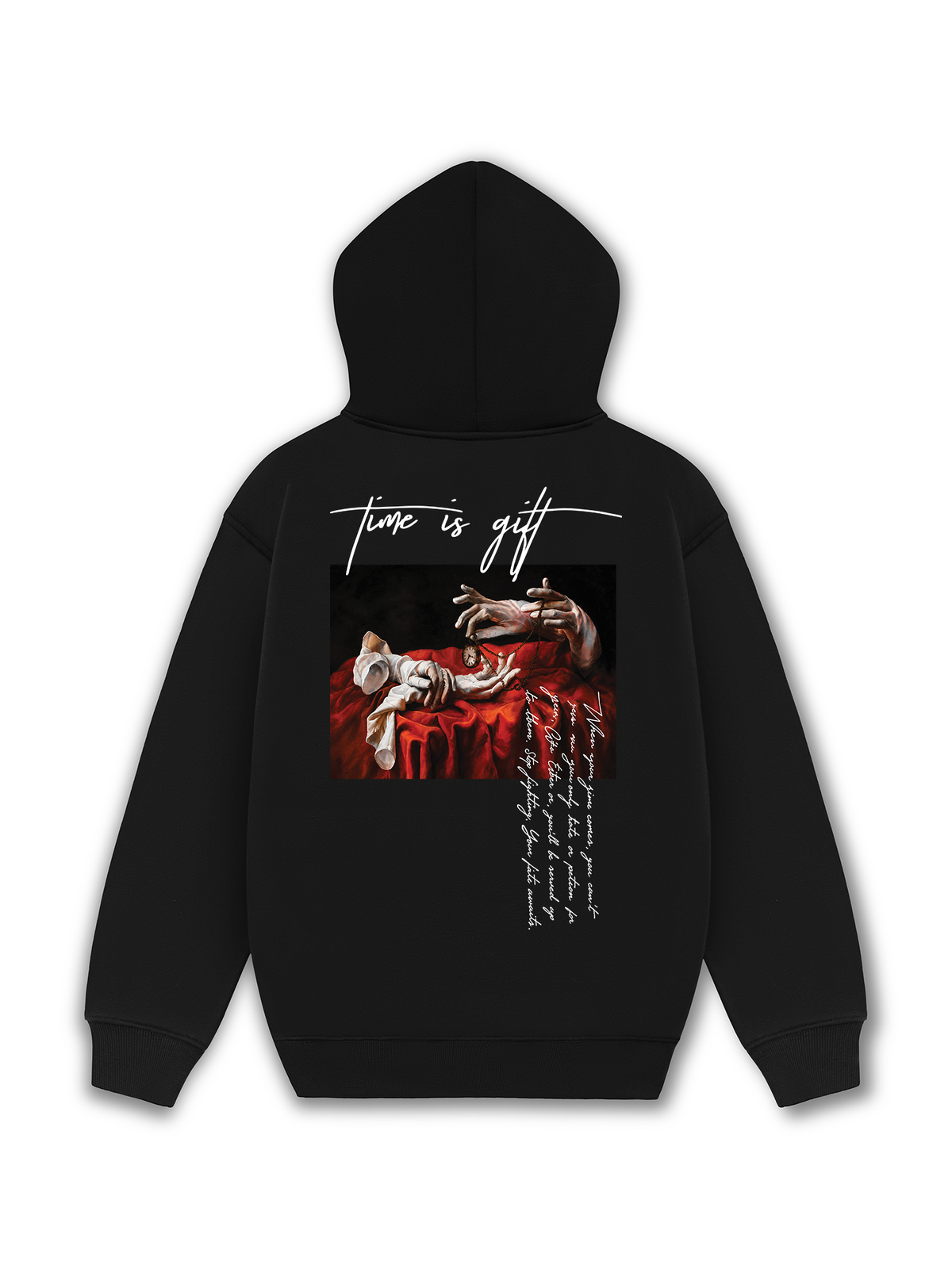 Áo Hoodie Nỉ Hai Da Time To Gift