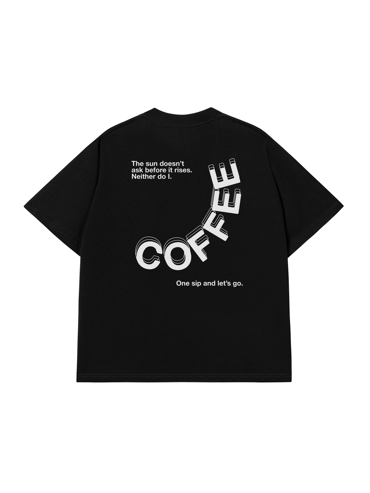 Áo Thun Relaxed Fit Coffee Lover Club