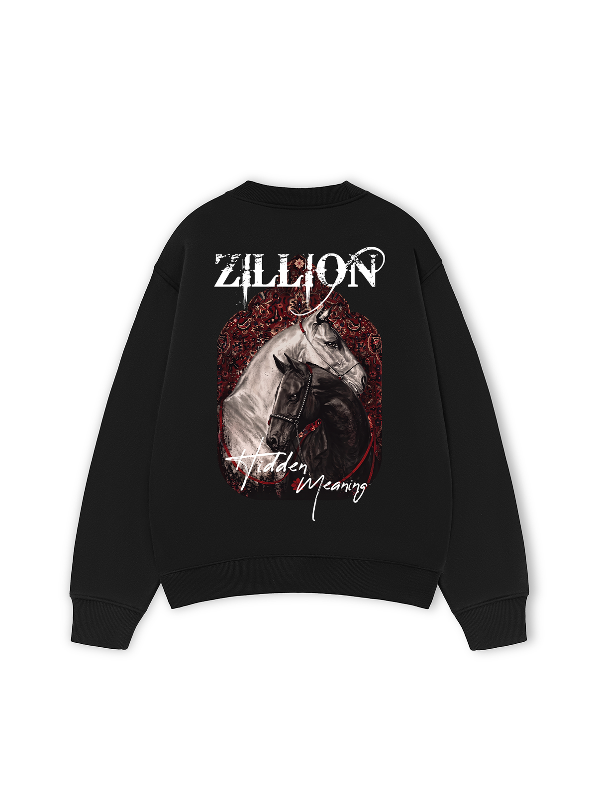 Áo Sweater Nỉ Hai Da Zillion Hidden Meaning