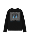 Áo Thun Dài Tay Hidden Meaning Zillion Black Blue Bandana