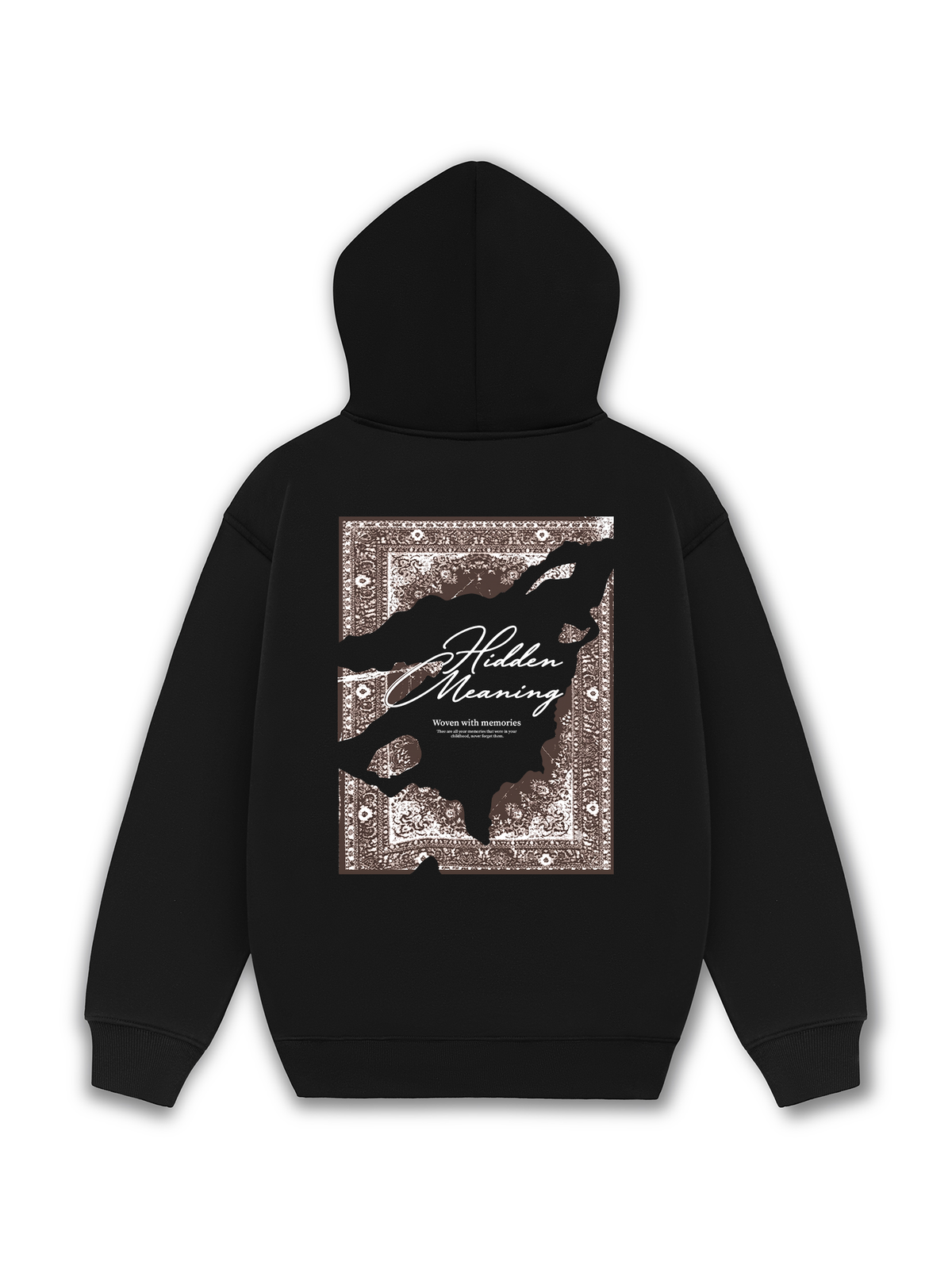 Áo Hoodie Nỉ Hai Da Hidden Meaning