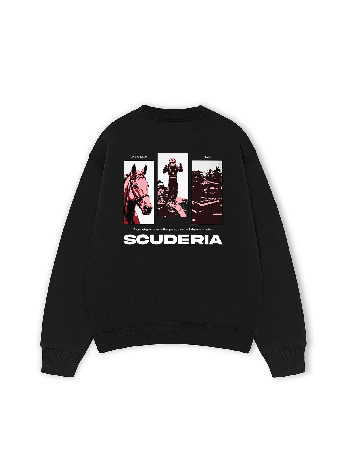 Áo Sweater Nỉ Hai Da Car Scuderia