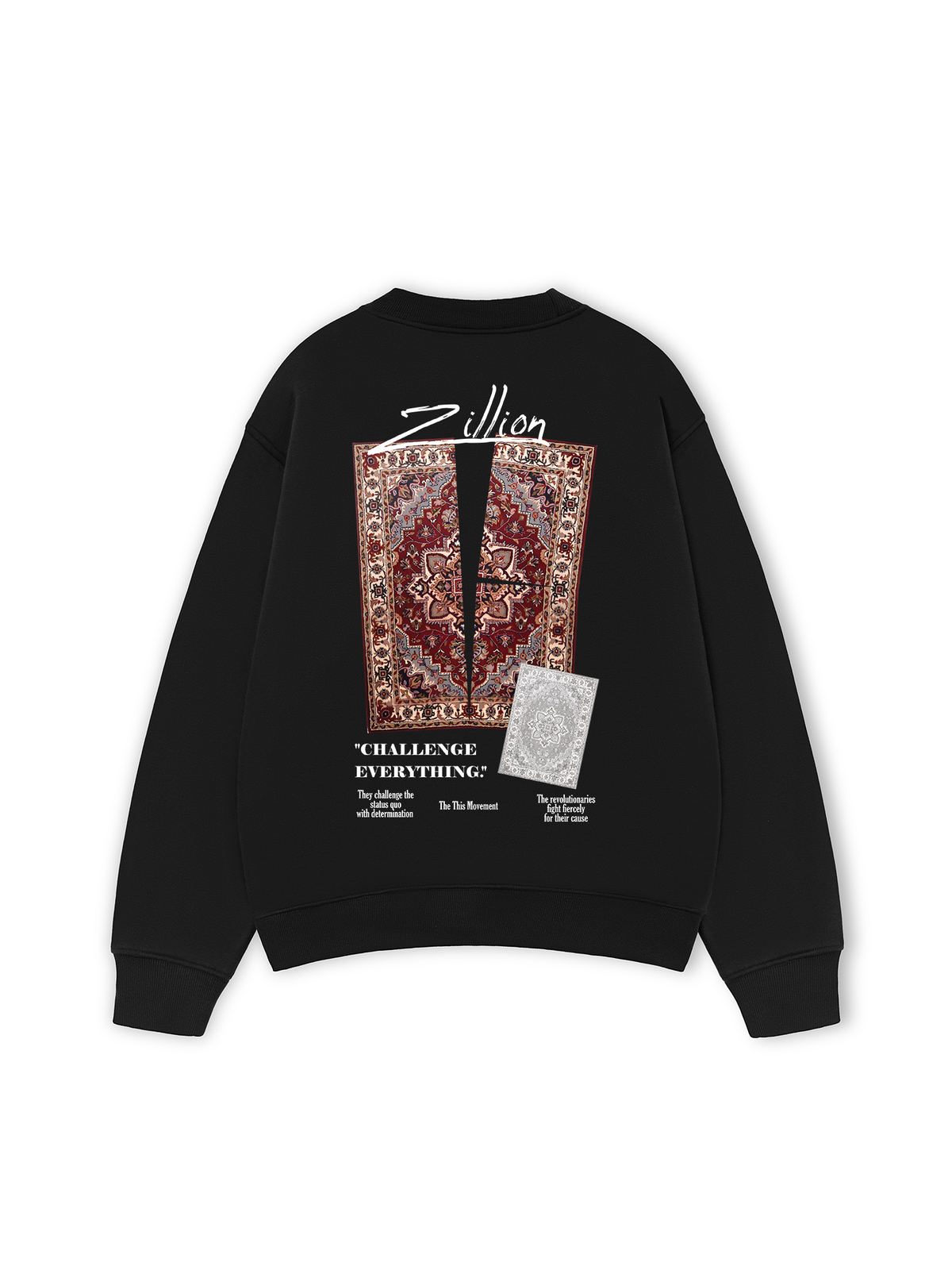 Áo Sweater Nỉ Hai Da Hidden Meaning Challege Everything