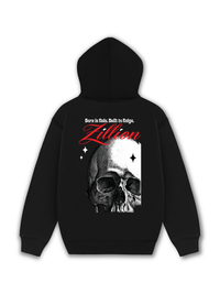 Áo Hoodie Nỉ Hai Da Skull Zillion