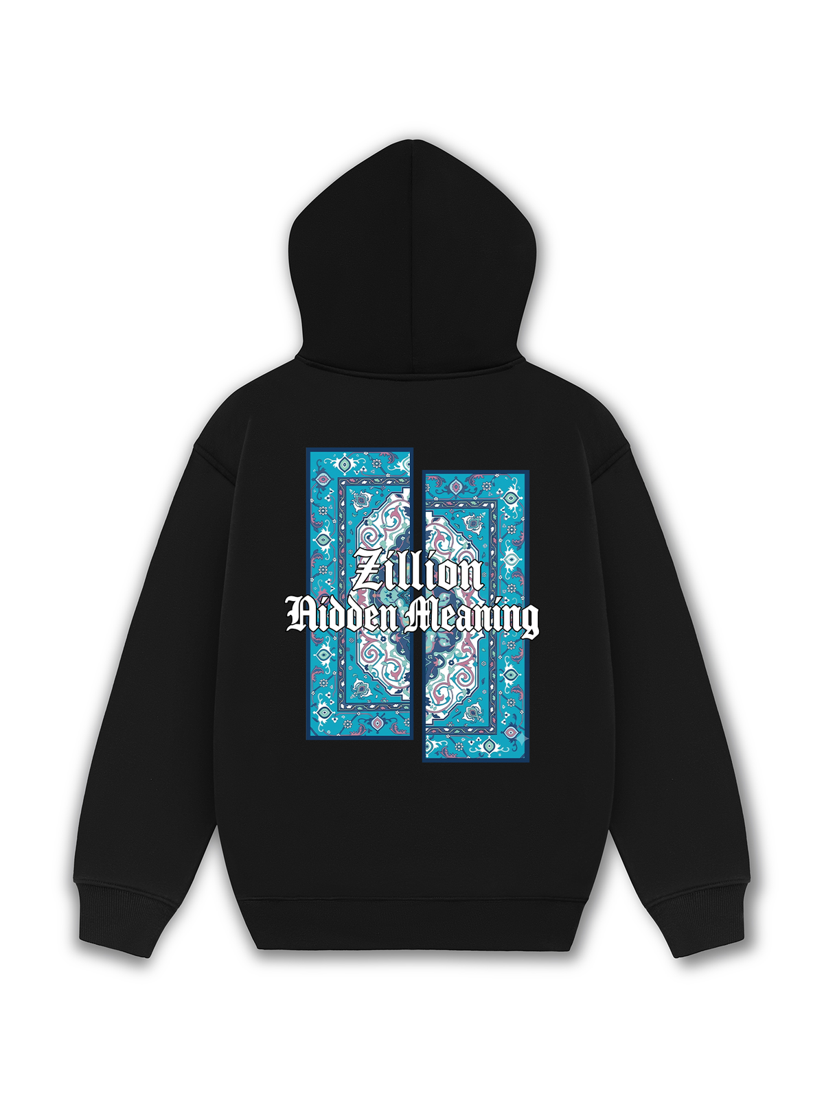 Áo Hoodie Nỉ Hai Da Zillion Blue Rug