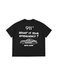 Áo Thun Boxy Car What Is Your Emergency