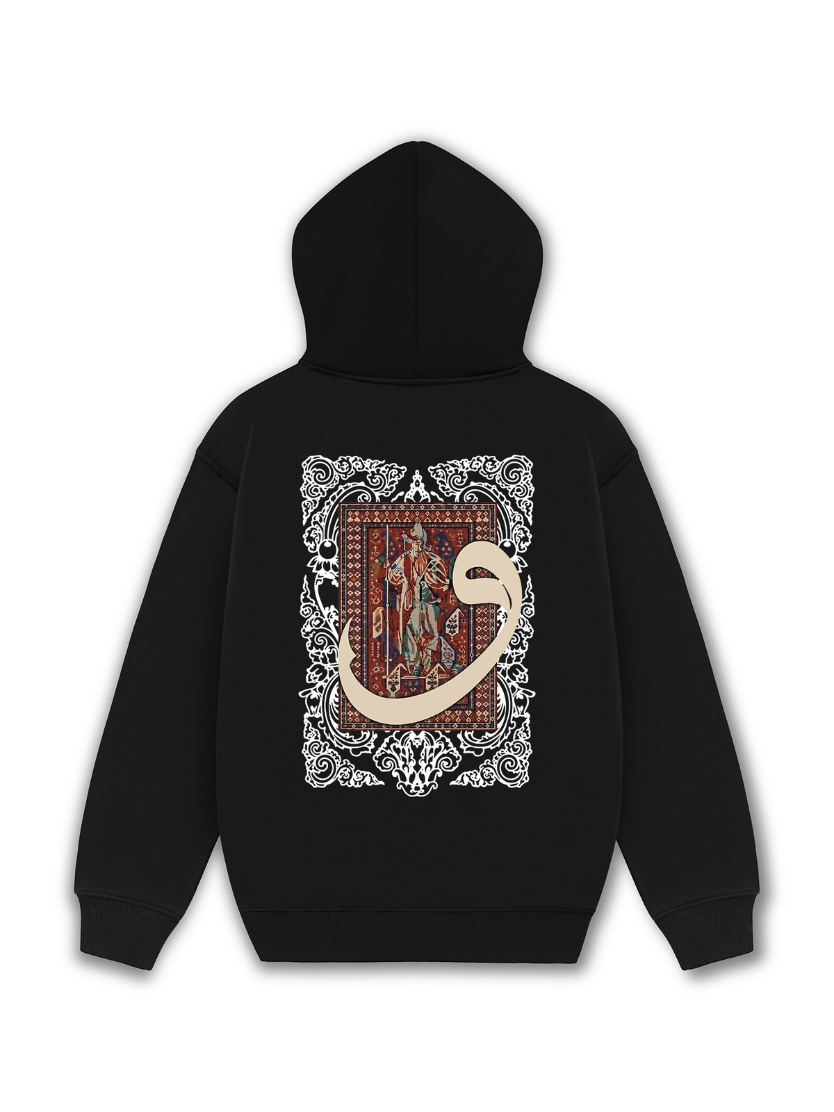 Áo Hoodie Nỉ Hai Da The Arabic Letter
