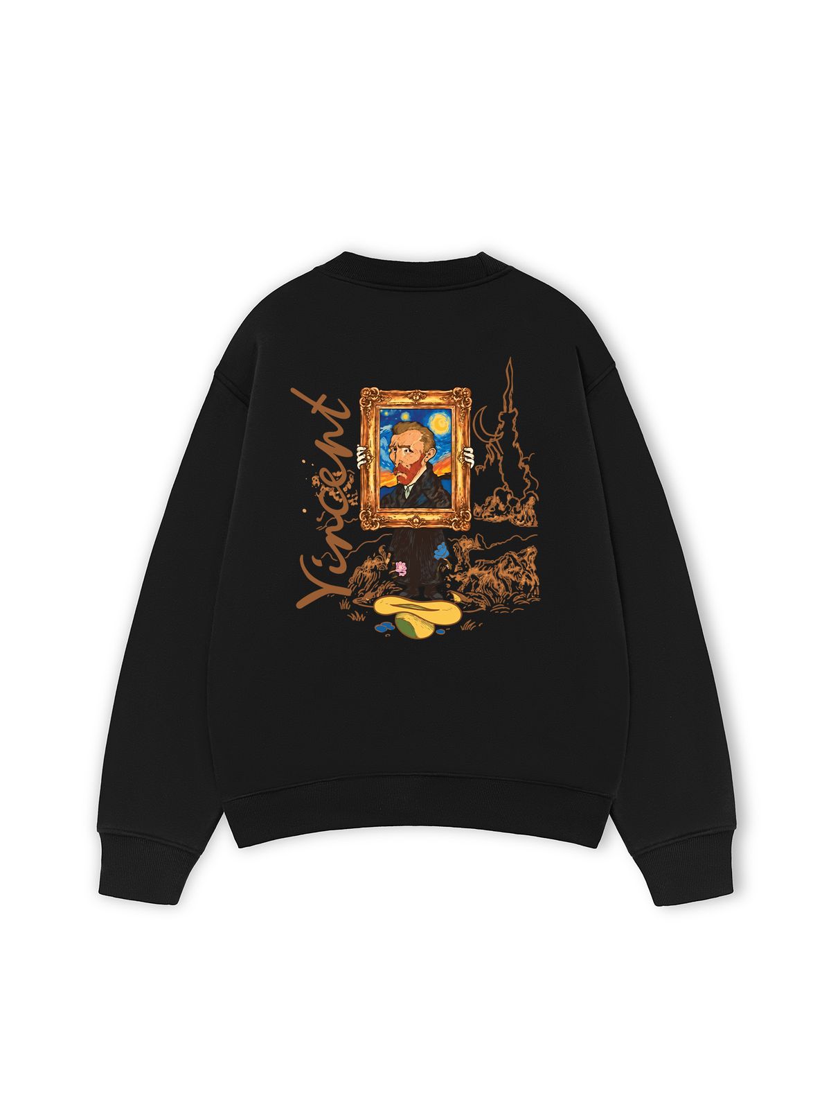Áo Sweater Nỉ Hai Da Vincent's World