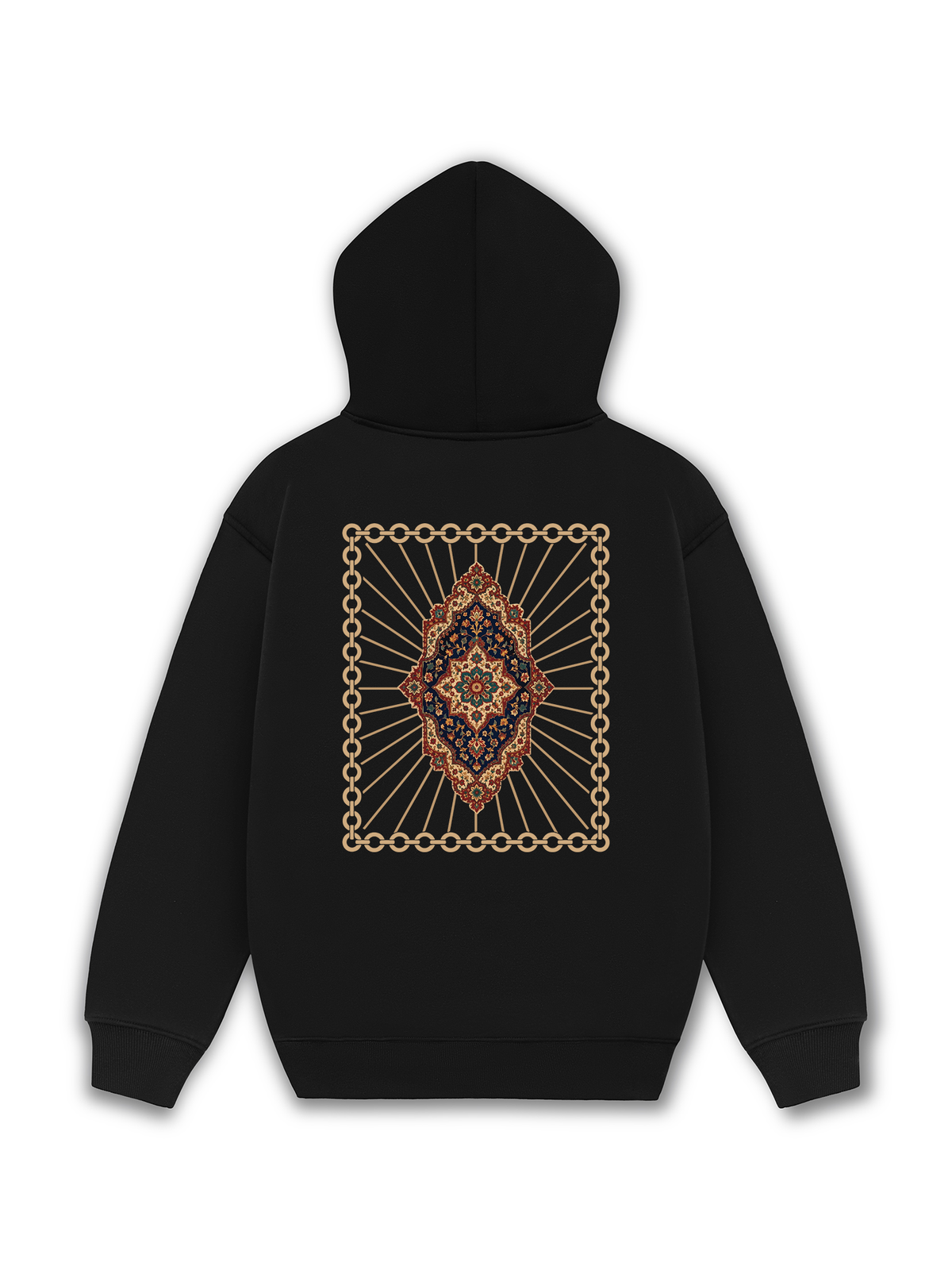 Áo Hoodie Nỉ Hai Da Persian Pattern