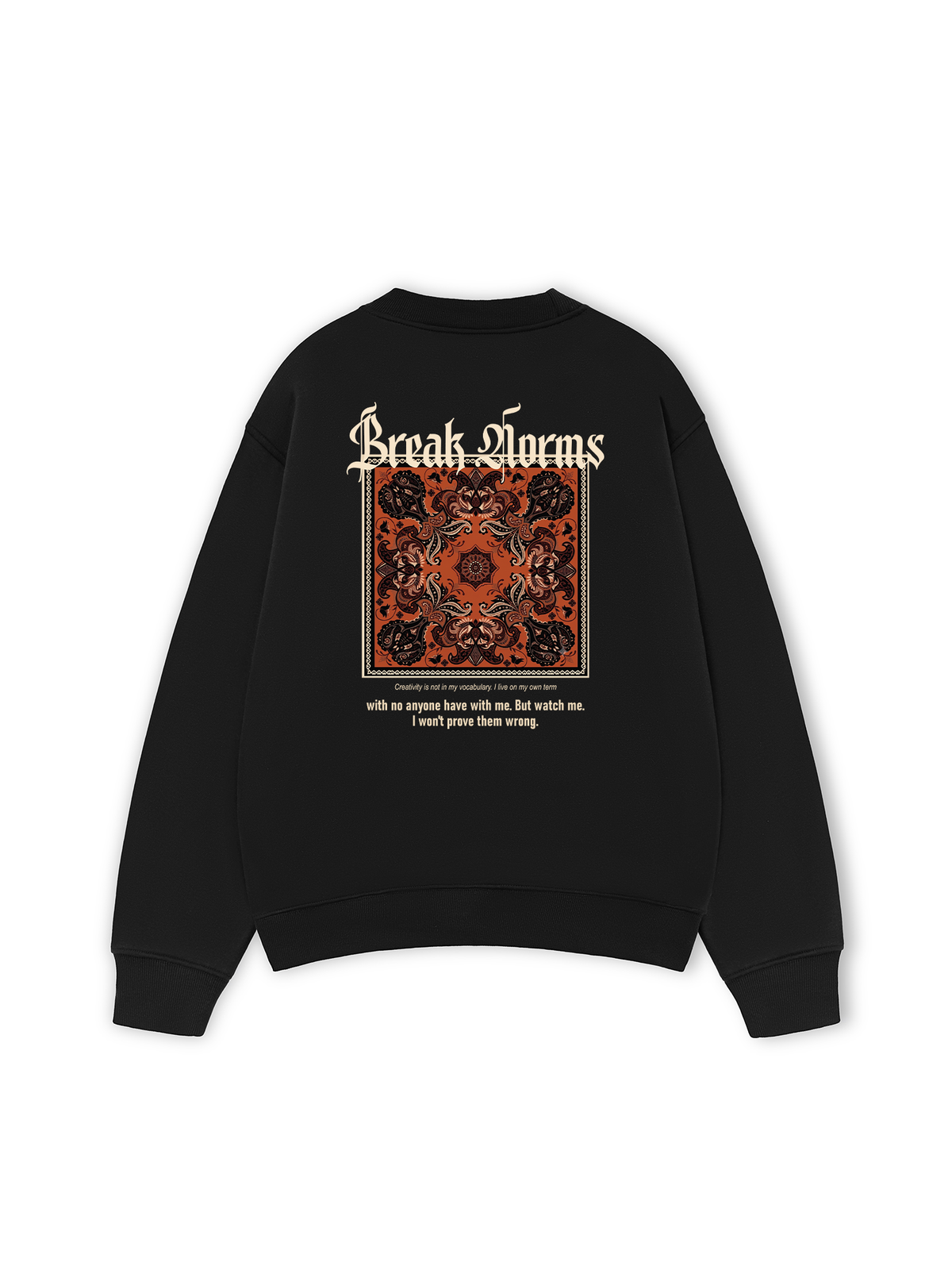 Áo Sweater Nỉ Hai Da Break Norms