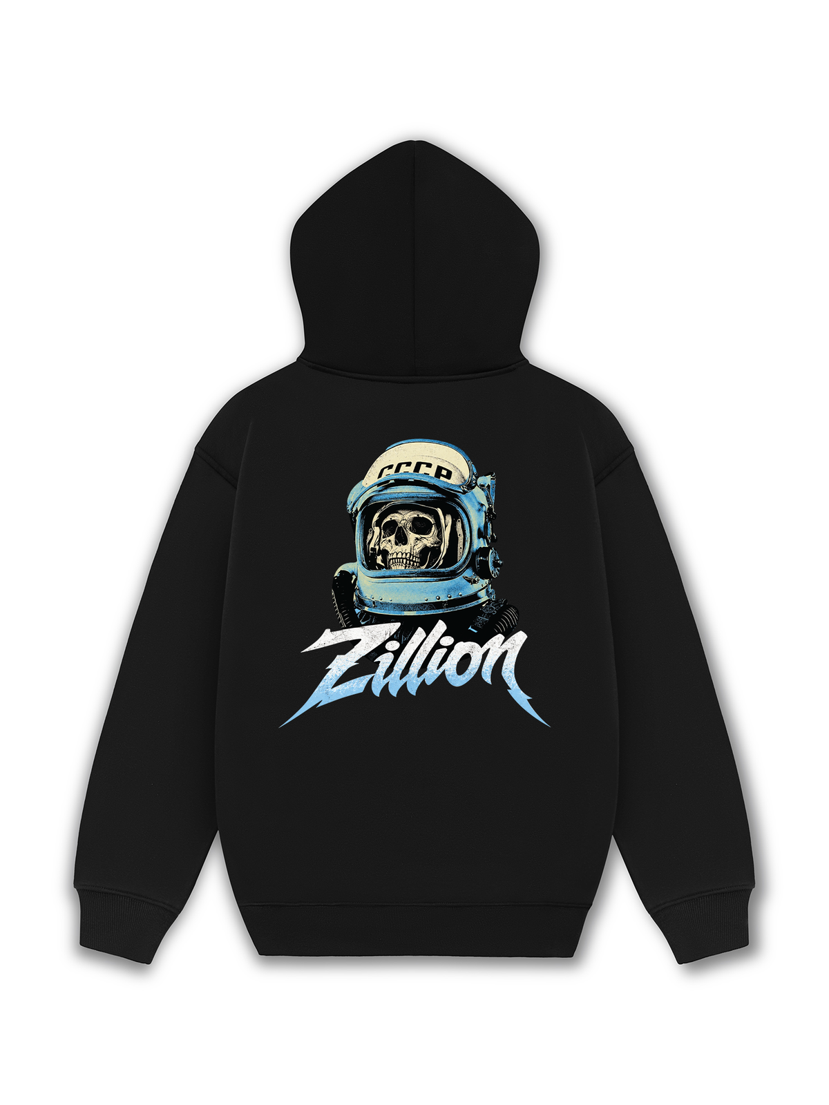 Áo Hoodie Nỉ Hai Da Skull Cosmonaut