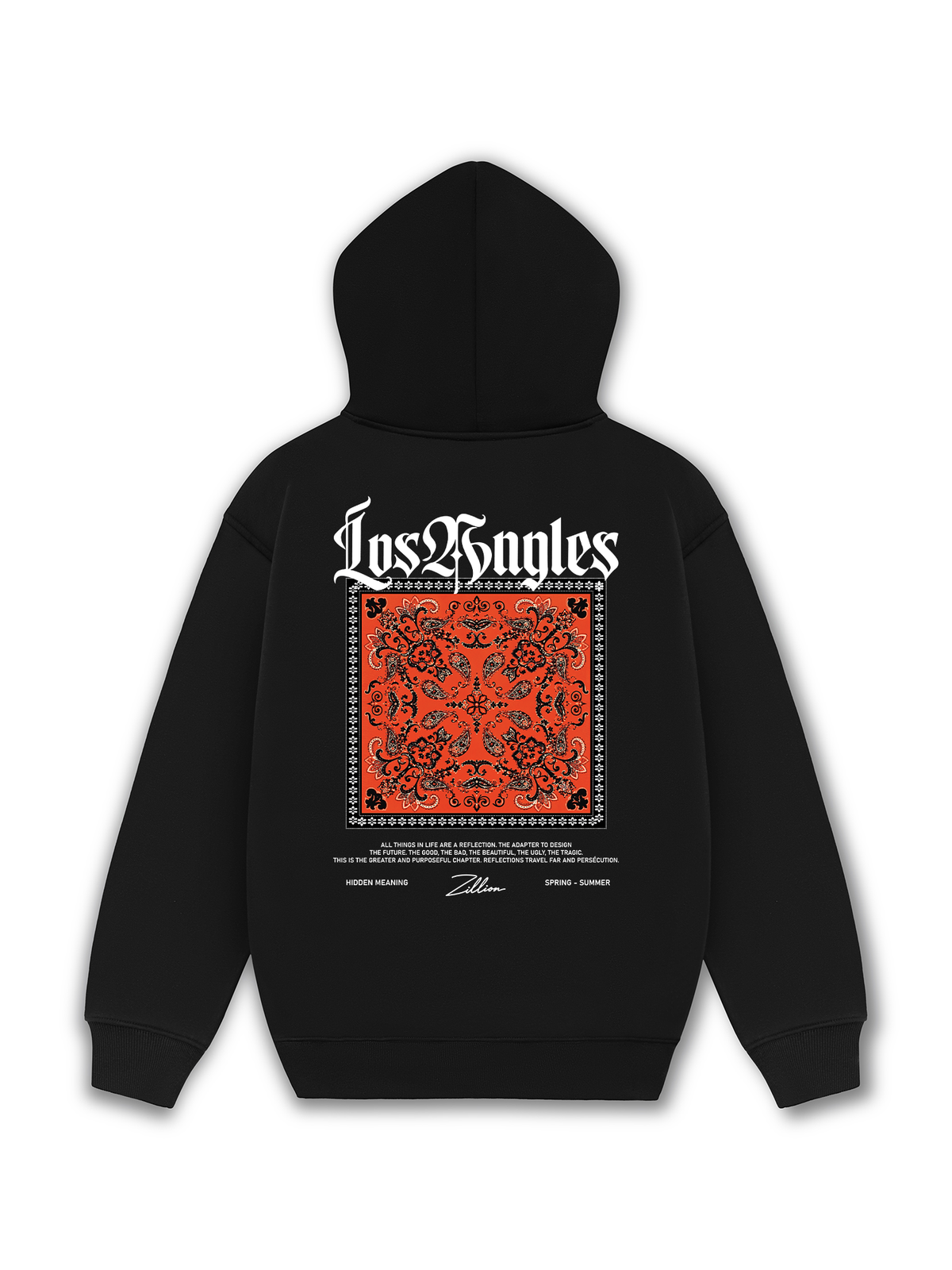 Áo Hoodie Nỉ Hai Da Los Angeles