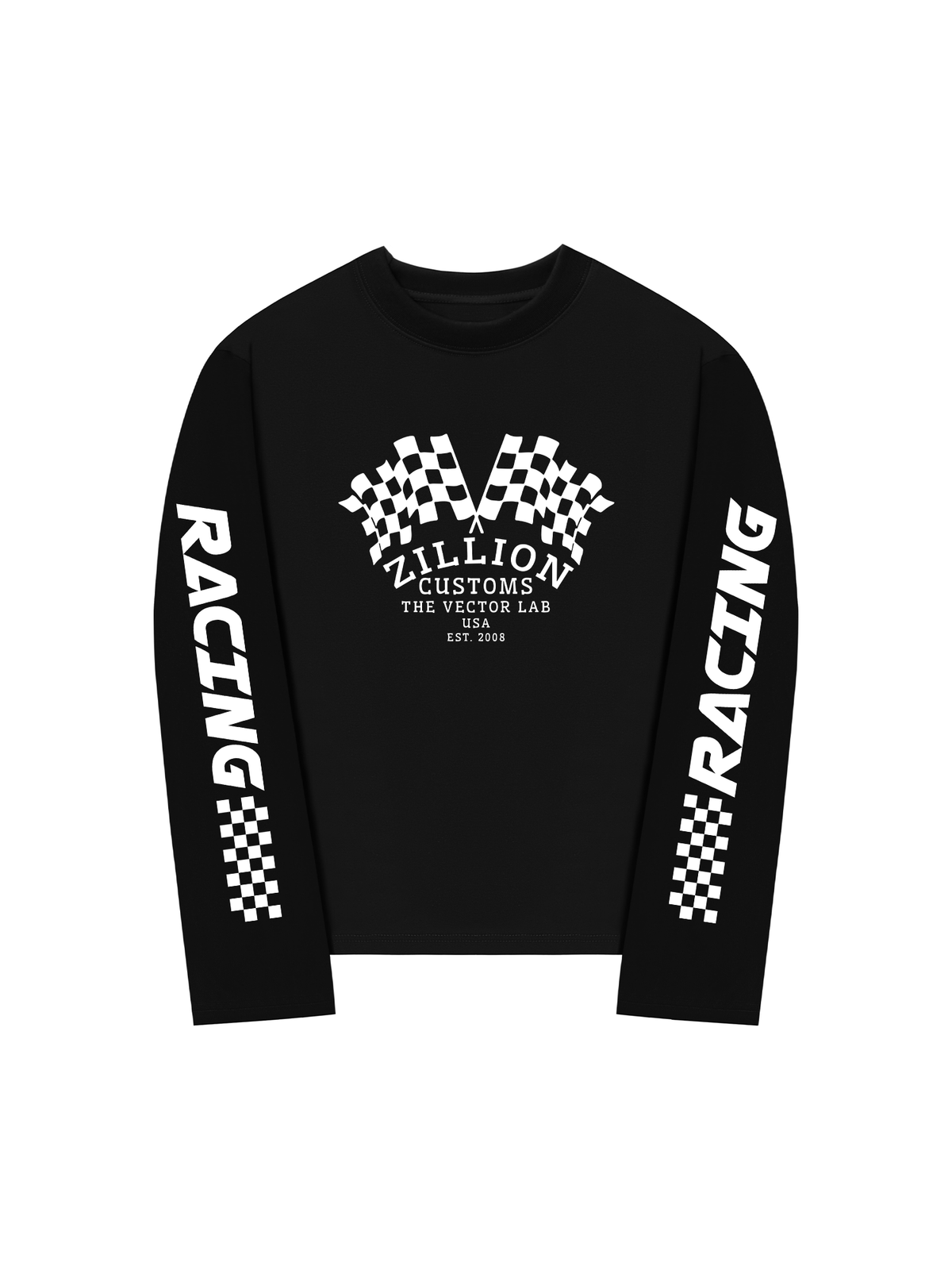 Áo Thun Dài Tay Zillion Customs Racing