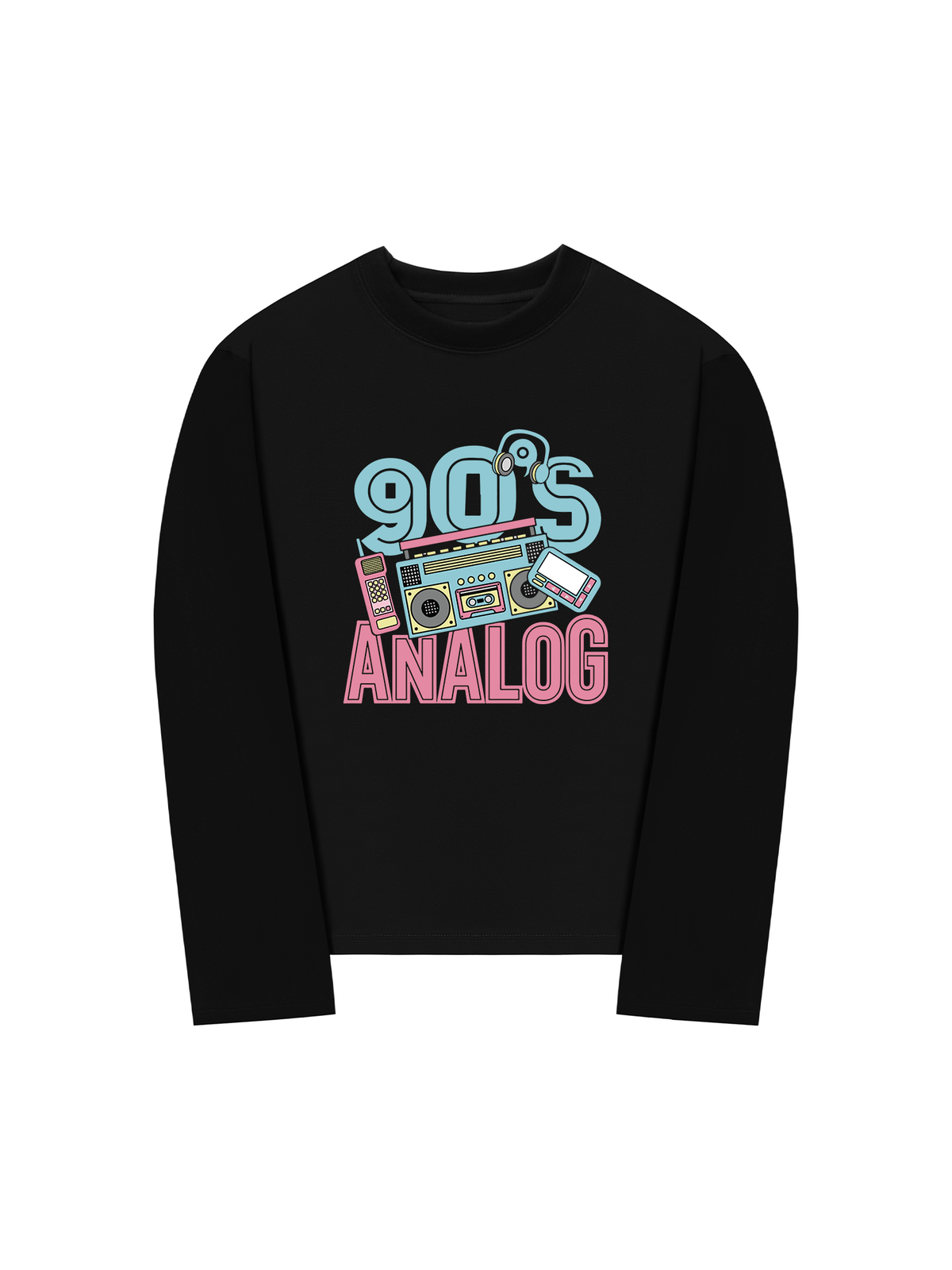 Áo Thun Dài Tay 90s Analog