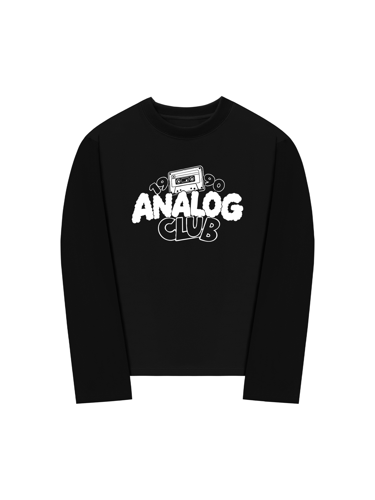 Áo Thun Dài Tay Analog Club 1990
