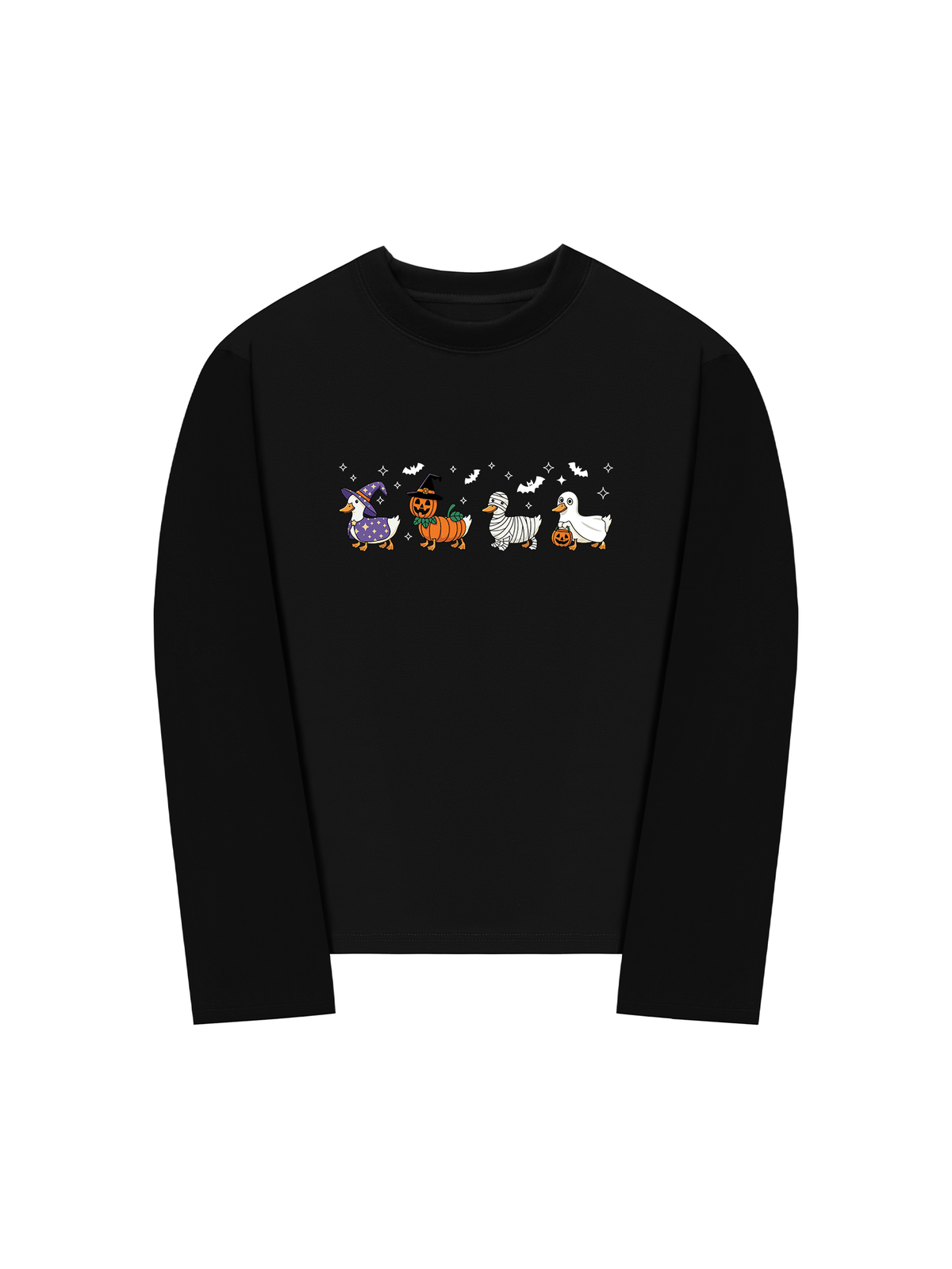 Áo Thun Dài Tay Spooky Ducks